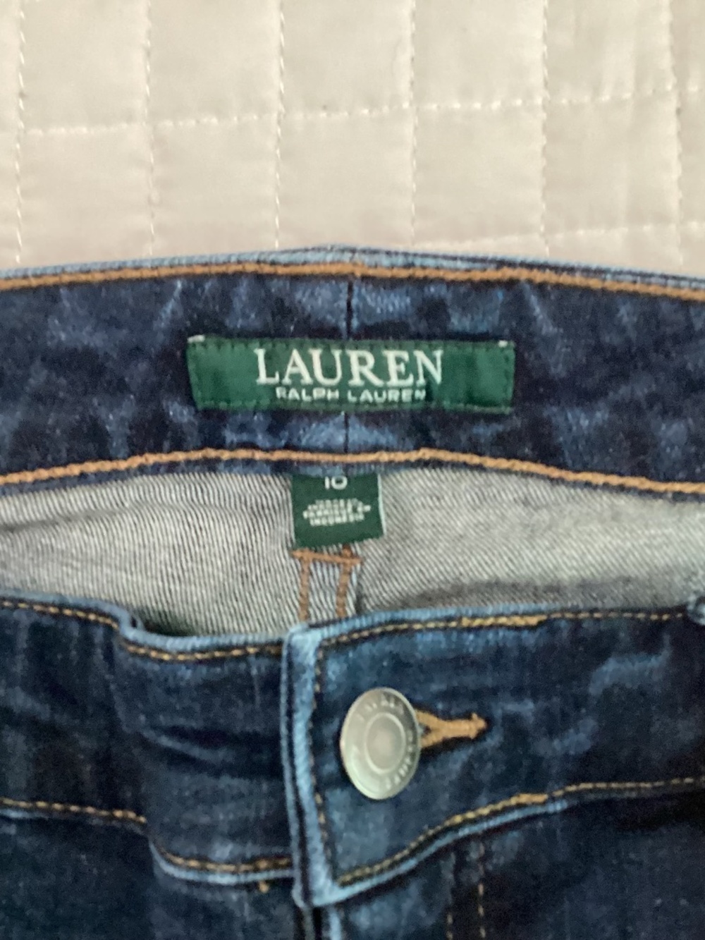 Lauren - Ralph Lauren Jeans /Modern Straight Curvy Size 10